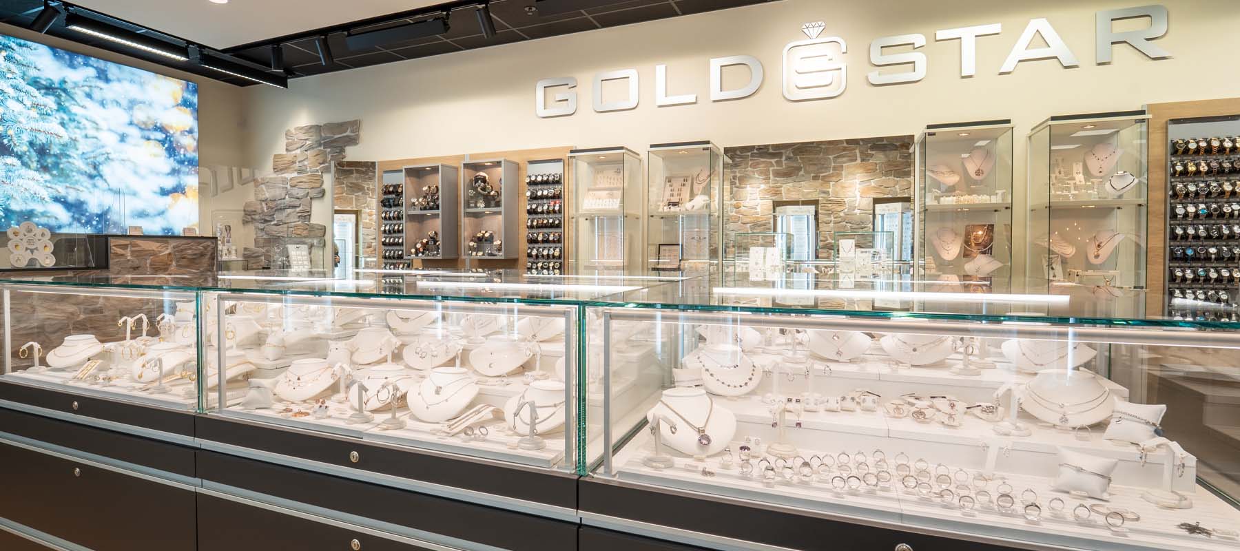 Blick in den Ladenbereich von GOLDSTAR